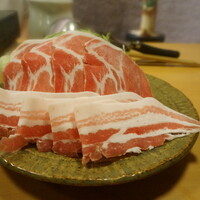 山映 - しゃぶしゃぶ用の黒豚