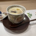 うを徳 - 北海道の松茸と丹波栗の茶碗蒸し