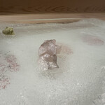 うを徳 - 利尻ひらめのえんがわの刺身