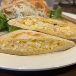 ヤシロ珈琲 - たまごホットサンド
