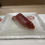 うを徳 - 最初の三貫！鰹漬けにぎり