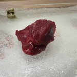 うを徳 - ニタリクジラの刺身