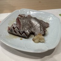 うを徳 - 厚岸の鰯の刺身