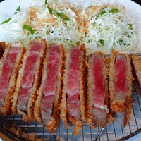 牛の達人 GINZA - 達人の和牛カツ定食（レギュラー）③
