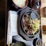 道の駅 羊のまち 侍・しべつ - 牛タン定食