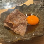 264048268 - 　松阪牛サーロイン 網焼きすき