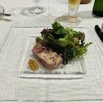ル・ピックアシエット - 仏産ホロホロ鳥とフォアグラのテリーヌ