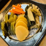 清寿司 - 漬け物
