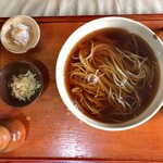 手打ち蕎麦　さとみ - かけ