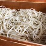 手打ち蕎麦　さとみ - さらしな(青唐辛子)