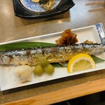 清寿司 - さんま塩焼き