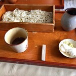 手打ち蕎麦　さとみ - さらしな(青唐辛子)