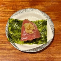 串揚げキッチン だん 梅田店 - 本鮪の寿司揚げ
