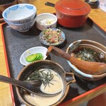 郷土料理 大衆割烹 ほづみ亭 - 鯛めし・さつまよくばりセット(1,950円)