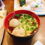 お魚亭 - つみれ汁