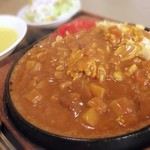 ハーフタイム - 鉄板カレーピラフ