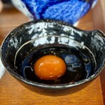 江ノ島小屋 - 箸でつまめる黄身