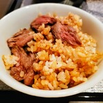 黒毛和牛 肉まぶし ふじ田 - 肉まぶしご飯