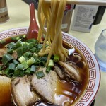 中華そば 麺屋7.5Hz - この『永大号』さんの太麺が大好きです