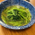 月泉 - 空芯菜炒め