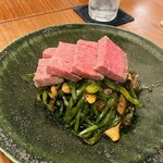 月泉 - 低温調理の青椒肉絲