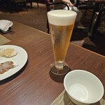 翠亨園 - お代わりのランチ生ビール