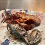 嘉門 - 伊勢海老と活き鮑