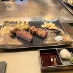 嘉門 - 黒毛和牛のグリル（サーロイン、フィレ）