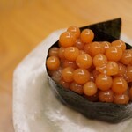 鮨おばな - スペシャル通り、これまで頂いたものより遥かに濃厚！ 繊細に表面が破れると、ねっとりとあふれるコクと旨み。もはや別次元のおいしさ！！