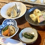 知憩軒 - 朝食②しそ巻もご飯がすすんじゃうやつ