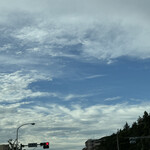 南房総 やまと寿司 - 帰路の北の空はもう夕方の色だった