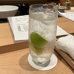 浅草壽司清 - ライムサワー