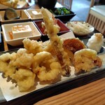 旬菜 田中でたなか(仮) - はもと野菜の天ぷら定食