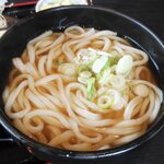 うどん万福 - 定食のうどん大盛り