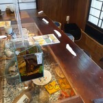 夢創庵 - 大きいテーブルの席