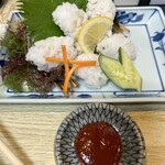 味いそ料理 庄や - ハモ刺身