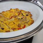 オアシス - 秋茄子と茸のスパニッシュオムレツ
