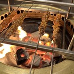 金達莱 - ラムの串焼き（ヤンコチ）✨