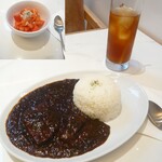 PIERRE MARCOLINI - チョコカレーとサラダ