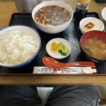 太陽食堂 - これが麻婆豆腐の定食じゃー(=^▽^)σ
