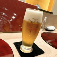 天満宮 鮨 ゆのか - 生ビール