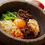 돌구이 비빔밥(스프 포함)