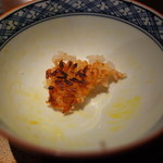 銀座 座屋 - 13.お食事（その次は塩で、最後におこげ） 2014.4.1X