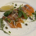 ゼンゼロ - 愛知産 絹姫サーモンカルパッチョ