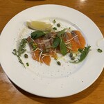 ゼンゼロ - 愛知産 絹姫サーモンカルパッチョ