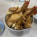 伊豆家 - 上天丼スペシャル ご飯大盛り