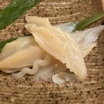 味工房 うえ川 - みる貝のお造り