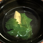 味工房 うえ川 - サーモンのお椀