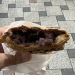 鯛焼本舗 遊示堂 - たいやき(つぶあん) 150円 (中までぎっしりつぶあん)