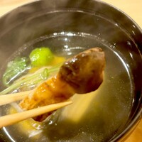 炭火割烹 庵 - 松茸♪の出汁もサイコー